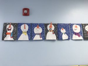 Winter art projects at ILS Gaylord